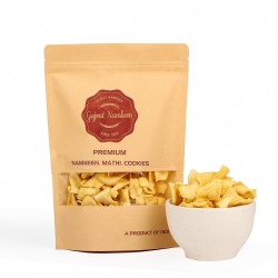 Gujrat Namkeen Homemade Besan papdi/Besan chips, 250 grams, Pack of 1