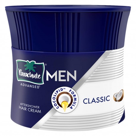 Parachute Advansed Men Hair Cream, Classic,Non- Sticky,With Goodness of Coconut, 100 gm