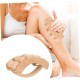SHREESAMP Wooden Gua Sha Round Massager Relax Professional Body Massager pack of 1