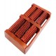 Iwud Wooden Manual Acupressure and Pain Relief 6 Roller for Foot Massage, Brown
