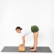 Wooden Yoga Block (Solid), Iyengar yoga block, Block for support & Blance PACK OF 1