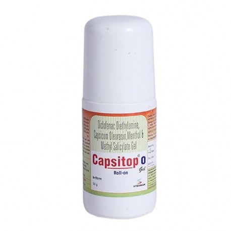 Capsitop O Pain Relief Roll ON pack of 4