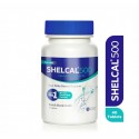 Shelcal-500 - Bottle of 40 Tablets pack of 3