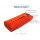  Yoga Rectangular Shape Buckwheat Hull Yoga  (Orange)
