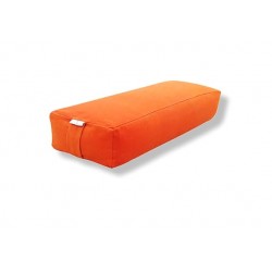 Rectangular Shape Buckwheat Hull Yoga Bolster Meditation Yoga