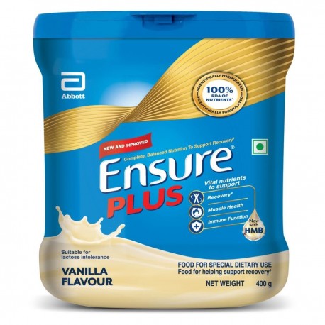 Abbott Ensure Balanced Adult Nutrition Health Drink - 400g  (Vanilla)