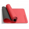 Yogarise 6mm Yoga Mat, Yoga Mat for Wome  (Red & Black) n and Men
