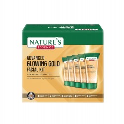 NATURES ESSENCE Glowing Gold Facial Kit, 500g