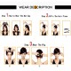 full head straight heat resistant short bob hair wigs with flat bangs for women/girls
