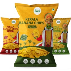 Beyond Snack Thin Crunchy Crispy Kerala Banana Chips Flavours Combo Pack (300gms (Pack of 3))
