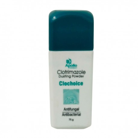 Apollo Pharmacy Clotrimazole Dusting Powder, 75 gm