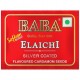 BABA ELAICHI Silver Coated Saffron Blended Elaichi Mouth Freshener 0.14Gm Pouch (Pack Of 360)