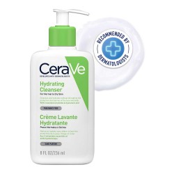 CeraVe Hydrating Cleanser For Normal To Dry Skin (236ml) - Non-Foaming Face Wash