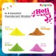 Pidilite Rangeela Holi Ke Rang 4 Fluorescent Shades 240g
