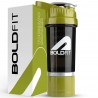 Boldfit Plastic Gym Protein Shaker Bottles For For Men & Women Black - 500 ml