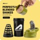 Boldfit Plastic Gym Protein Shaker Bottles For For Men & Women Black - 500 ml