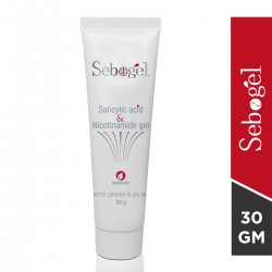 Sebogel Salicylic Acid & Nicotinamide Gel for Pimples and Oily Skin, 30gm