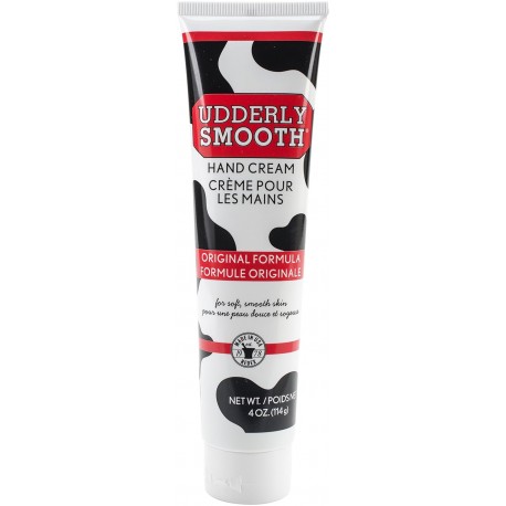 Udderly Smooth Udder Cream, Skin Moisturizer, 4 Ounce Tube 114 gm
