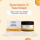 Sirona Vitamin C Face Cream for Men & Women – 50 gm Daily Cream for Radiant & Even toned Skin