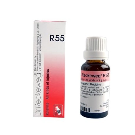 Dr. Reckeweg R55 All Kinds Of Injuries Drop pack of 2