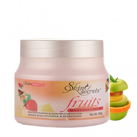 Skin Secrets Fruit Facial Massage Cream with Orange & Papaya Extract Paraben (500gm)