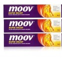 Moov Fast Pain Relief Cream - 50g (Pack of 3)