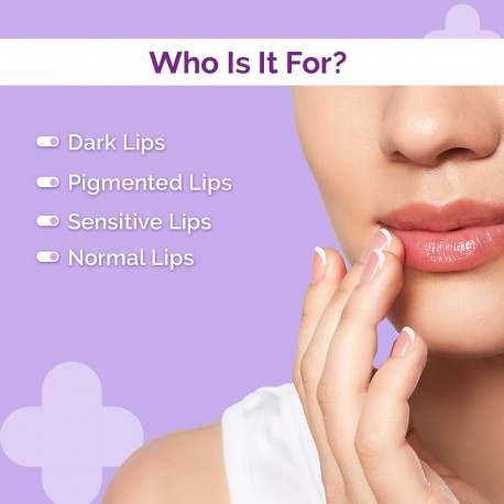 The Derma Co 1% Kojic Acid Lip Balm For Dark & Pigmented Lips -4g