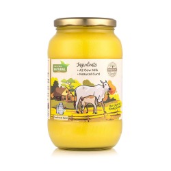 Kasutam A2 Desi Cow Bilona Ghee - 1000ml (pack of 3)
