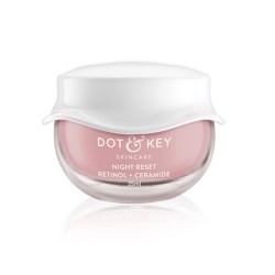 Dot & Key Night Reset Retinol + Ceramide Night Cream For Women & Men 25ml (pack of 2)