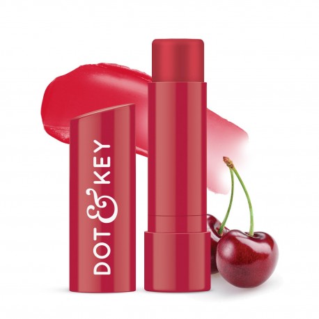 Dot & Key Barrier Repair Hydrating Lip Balm SPF 50 Cherry Crimson Repairs Damaged Lip Barrier 4.5 gm (pack of 3)