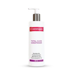 iCosmetiques Total Care Conditioner Keratin & Vitamin B5 Formula Frizz Control & Hairfall Defense Unisex 250ml (pack of 2)