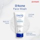 D’Acne Soft Face Wash pimples  Stops recurrence of acne  Contains 1% Glycolic Acid, Niacinamide Men & women  100 ml (PACK OF 2)