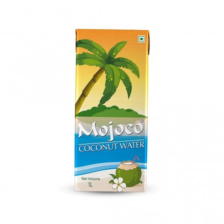 MOJOCO Coconut Water Energy Drink Delicious Natural Coconut Water 1000ml (Pack of 2)