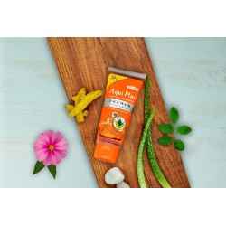 HAPDCO Ayurvedic Herbal Face Wash For Acne And Pimples Aqui Plus 50ml Pack