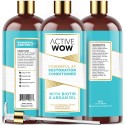 Active Wow Hair Growth Conditioner - DHT Blockers with Argan Oil & Organic Botanicals 500ml