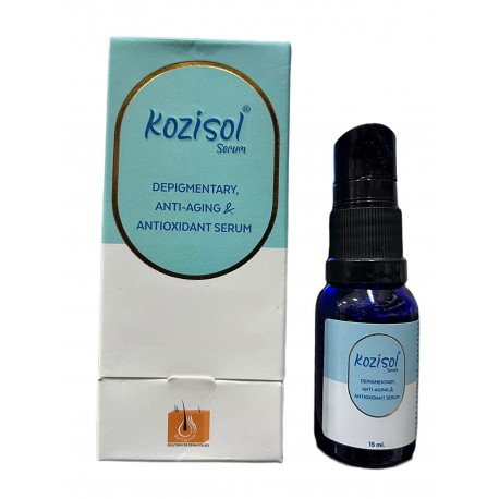 Kozisol Serum Depigmentary Anti-Aging and Antioxident Serum, 15ml (pack of 2)