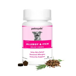 Petroyale Allergy & Itch Chews for Dogs - 20 Chews (Pack of 2)