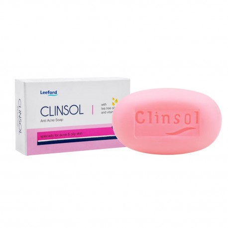 Leeford Clinsol Soap Pack of 3 (75g Each)