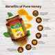 Zandu Pure Honey for Energy & Weight Management No Sugar Adulteration 1KG (pack of 2)