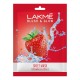 LAKMÉ Blush & Glow Strawberry Sheet Mask, 25 Ml (pack of 3)