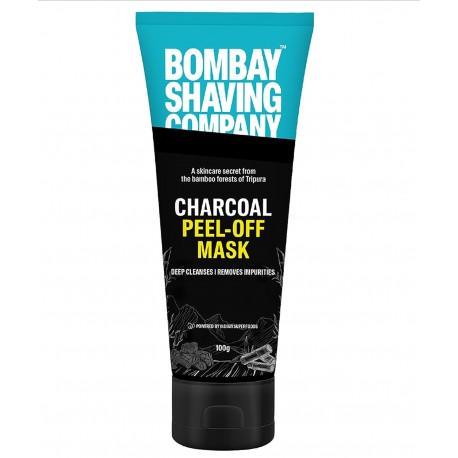 Bombay Shaving Company Activated Charcoal Peel Off Mask With 10X Detoxifying Power Men And Women 100G (Pack Of 3)