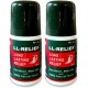 LL-RELIEF Roll On for long lasting relief from back Pain Instant pain relief 100% natural Pack of 2 x 50ml