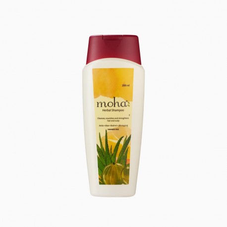 moha: Herbal Hair Shampoo Herbal Hair Cleanser With Benefits Of Amla 200 ml