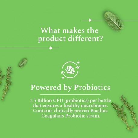 Perfora Thyme Mint  Mouthwash For Oral Care- 300ml