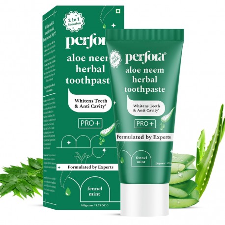 Perfora Aloe Neem Herbal Toothpaste - 100 gms