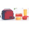 TP-860-T187 Tupperware Premier Lunch (Including Bag) With Two Bowls