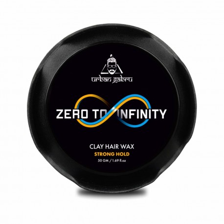 Urbangabru Zero to Infinity Hair Wax - 50 Gram Matte Finish & Strong Hold