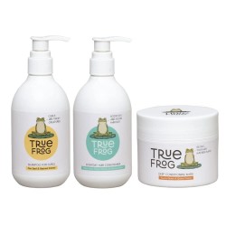 TRue FRoG Shampoo for Curls, Everyday Hair Conditioner and Deep Conditioning Mask for Curly 700 ML