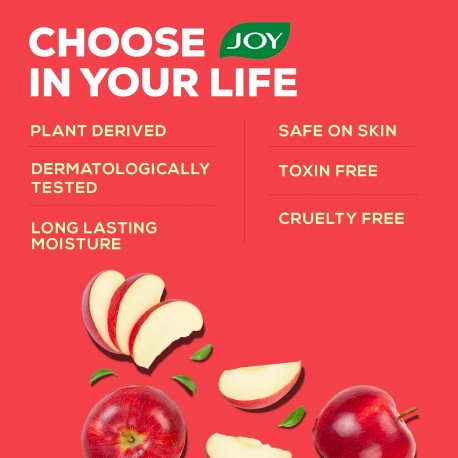Joy Skin Fruits Moisturizing Cream With Apple Jojoba & Almond Oil 500ml Soft & Glowing Skin