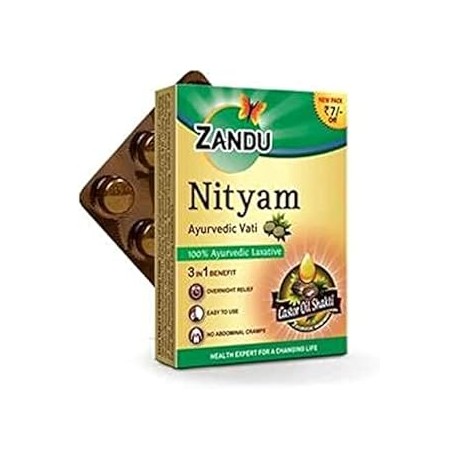 Zandu Nityam Vati Ayurvedic Tablets   10n